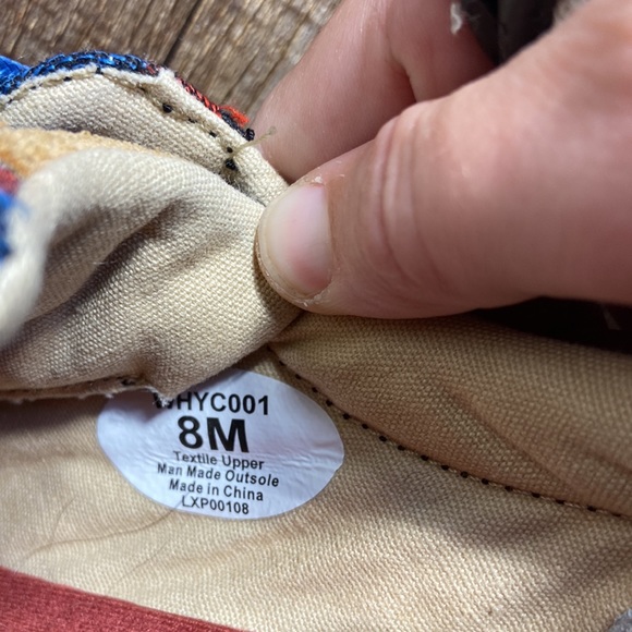 Twisted X Hooey Loper Moc Toe Geometric Sneakers Size Men’s 8 - Picture 10 of 12